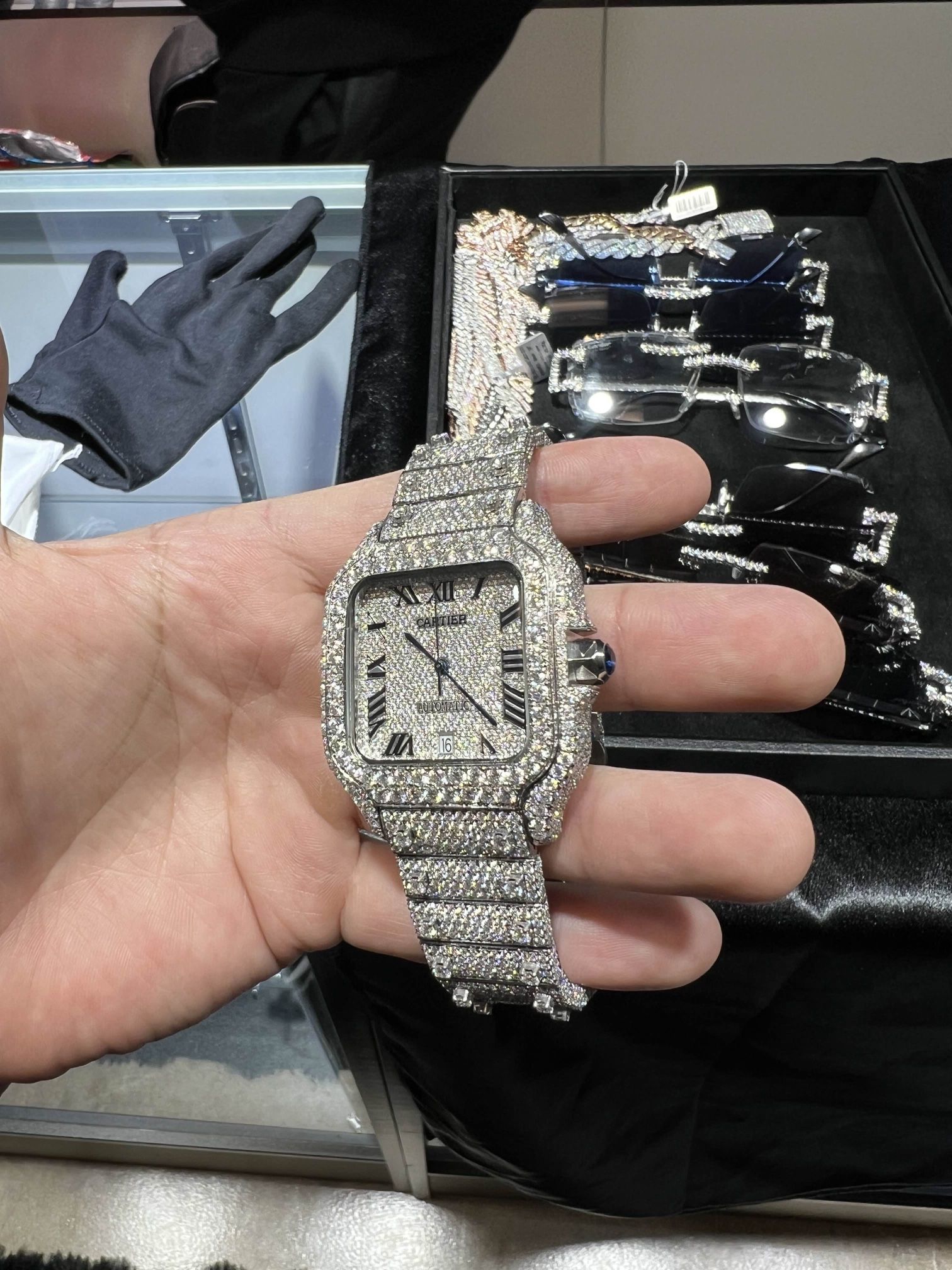 VVS Moissanite Watch