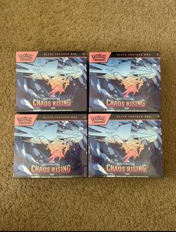 Pokemon TCG Chaos Rising Elite Trainer Box Factory Sealed ETB