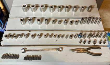 68pcs Duralast sockets tools