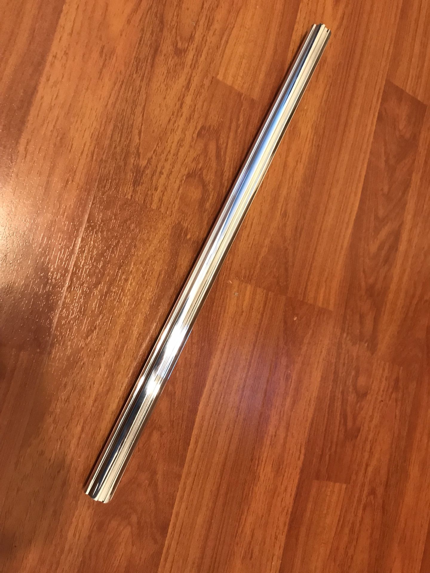 Old School Bmx Fluted Seatpost 22.2mm (mirror Polish) Diamondback Viper Silver Streak
