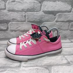 Converse All Star Shoes Maddie Womens 7.5 Pink w Stars