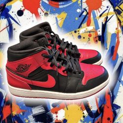 Nike Jordan 1 Breds  11.5 Men’s Hi-Tops💯🔥🔥🔥