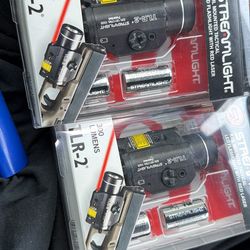 Streamlight LTR-2 300Lumens with red laser