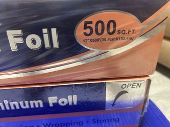 Papel aluminio de 500