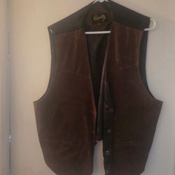 Scully Suede Leather Men’s Vest