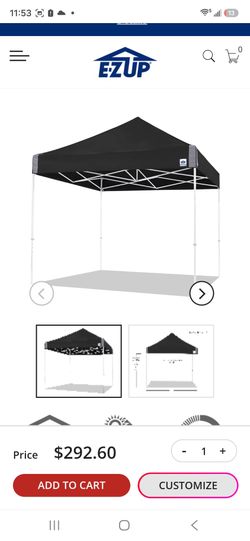Ezup Camping Cube (black and grey)