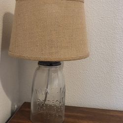Mason Jar Lamp