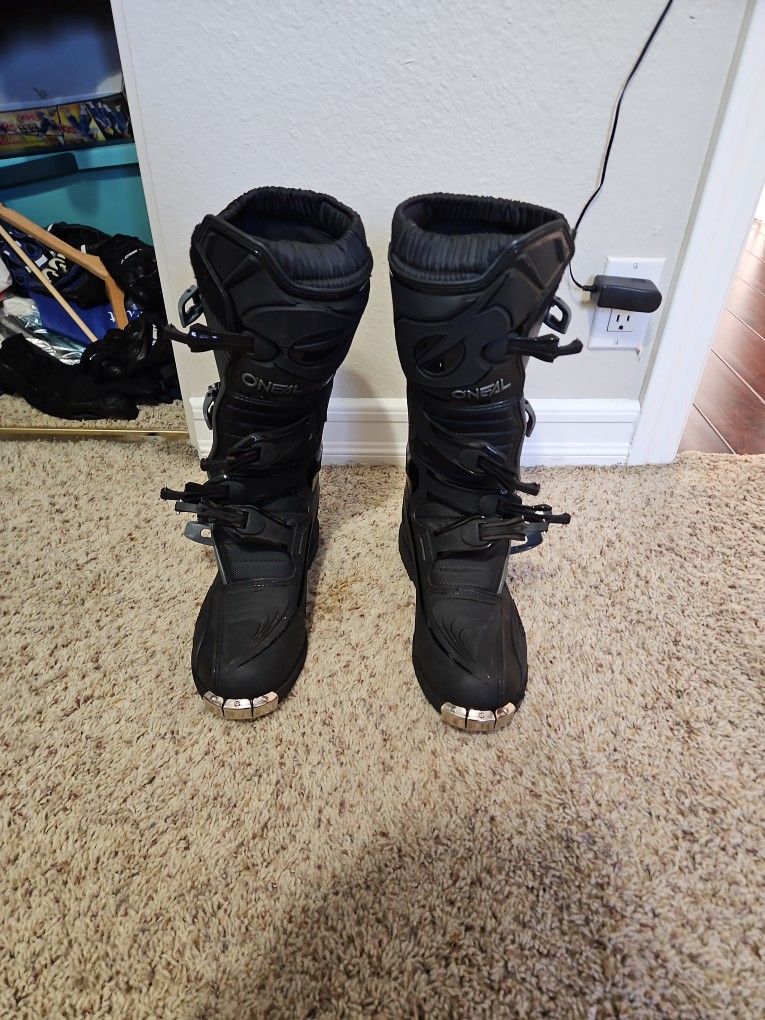 O'Neil Element Motorcycle Boots Size 11
