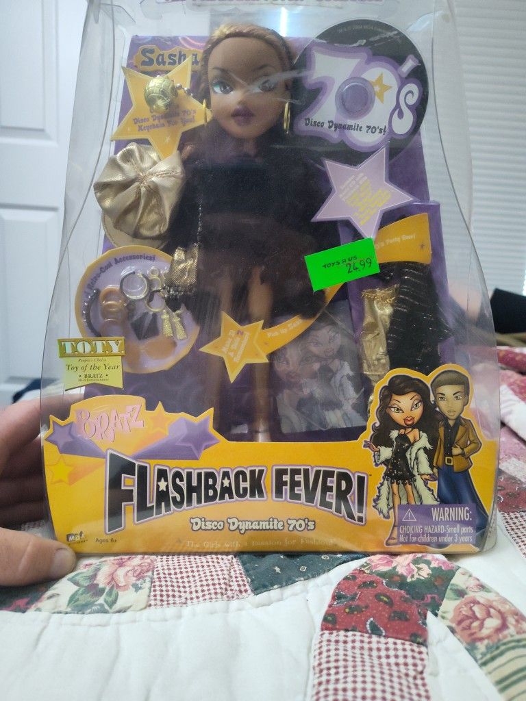 Bratz Doll Flashback Fever Sasha