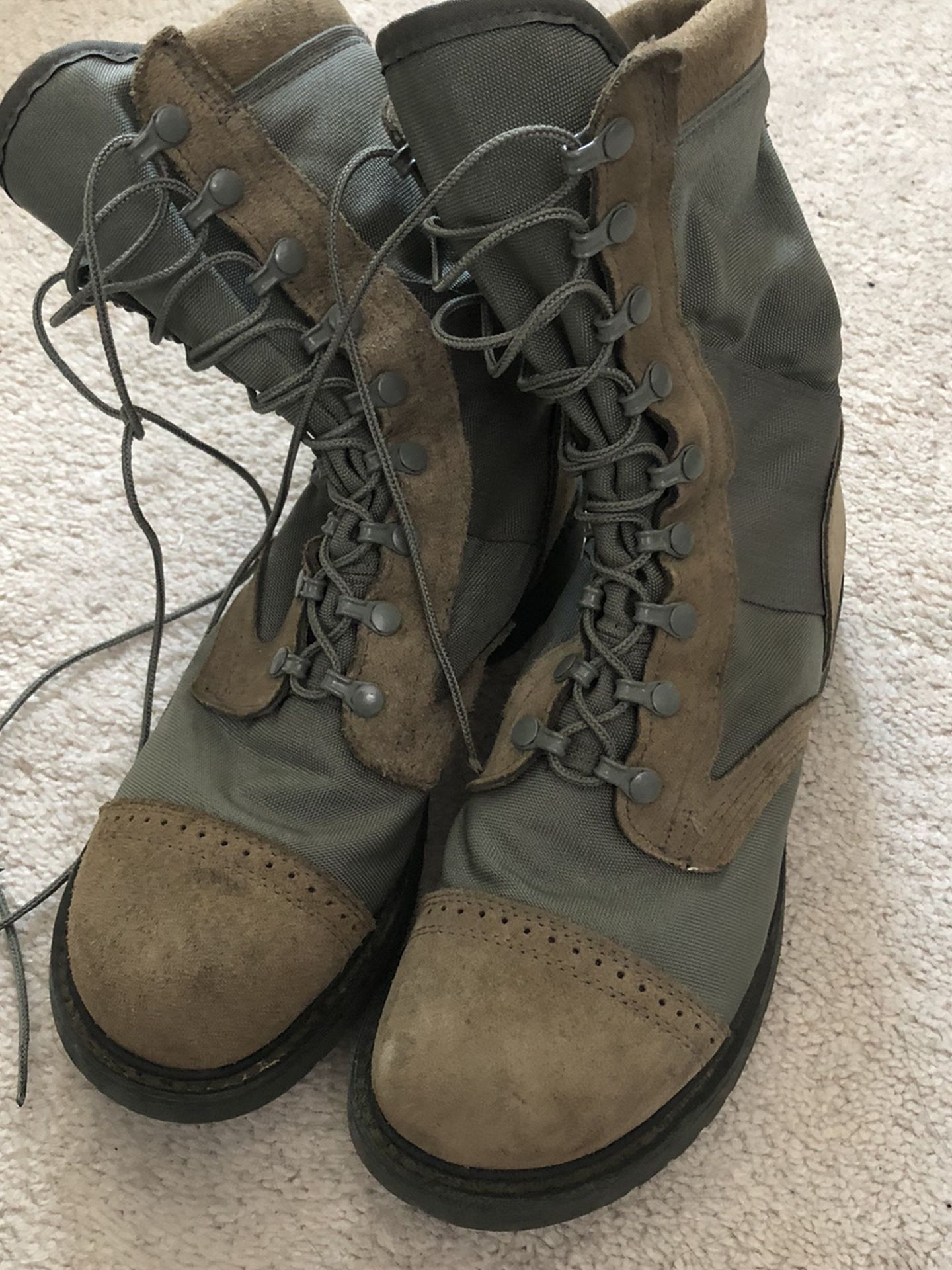 Military Boots Size 9