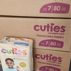 3 cases of cuties .  size 7