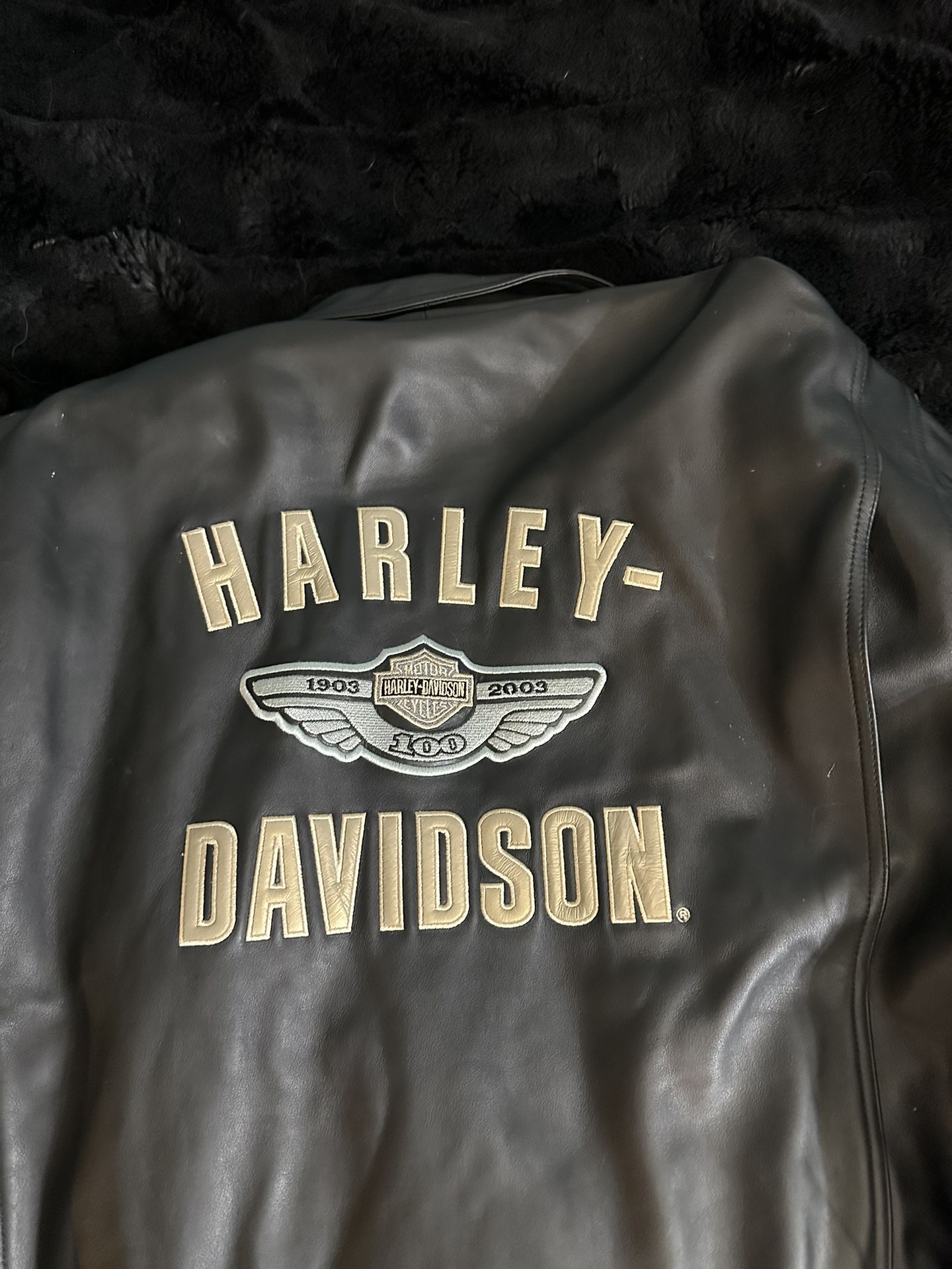100th Anniversary Leather Jacket 2xl