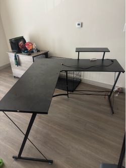 LED light Gaming desk