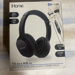 Ihome Wireless Headphones 