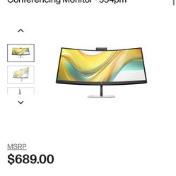 HP E34m G4 34” Curved Monitor 