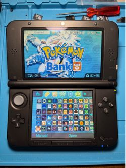 Nintendo Blue 3DS XL - Custom Setup - 64GB