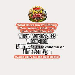 LODI YARD SALE