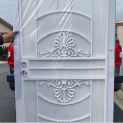 Screen Security Doors/ Puerta De Seguridad