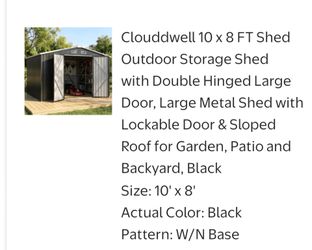 Shed. 10×8