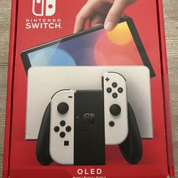 Nintendo Switch OLED White NEW CONDITION/BARELY USED