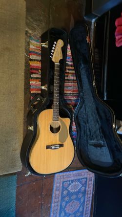Fender Acoustic-Electric Guitar with Hard Case