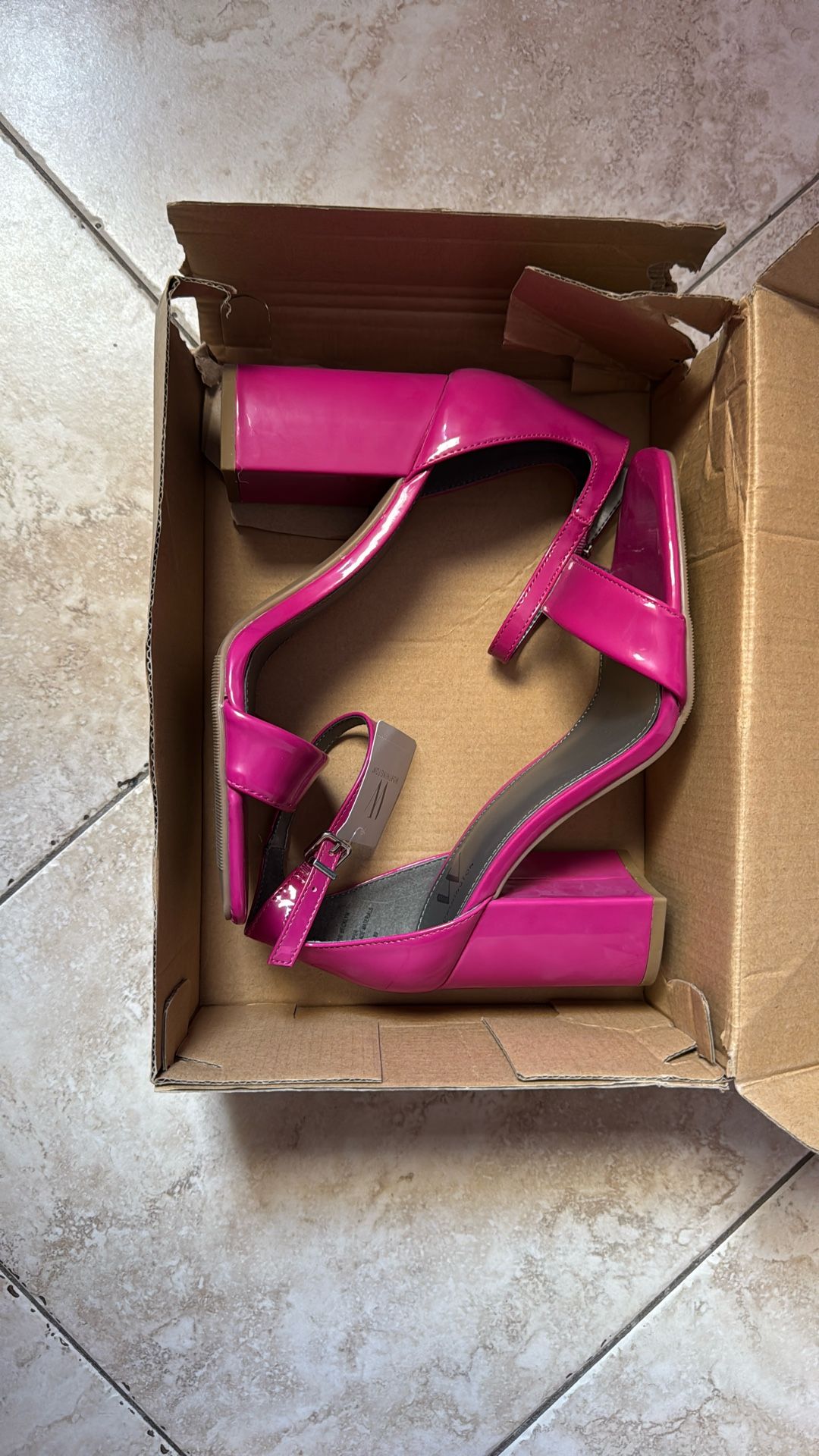 Pink Heels Brand New SIZE 7.5