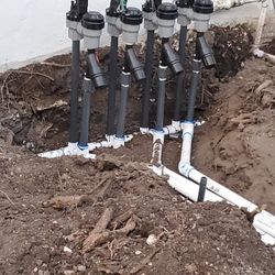 New Grass And Sprinklers Systems