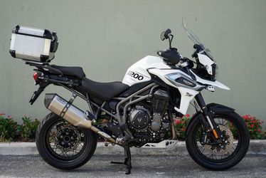 2018 Triumph Tiger 1200 Xca Crystal White