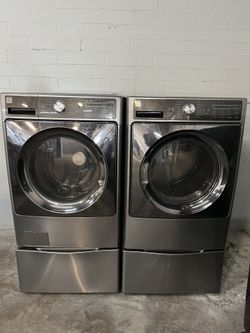 ๐ฅ KENMORE ELITE GAS WASHER & DRYER SET WITH PEDESTALS! ๐ฅ