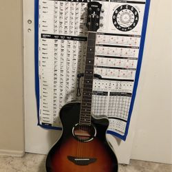 Acoustic And Electric Guitar 