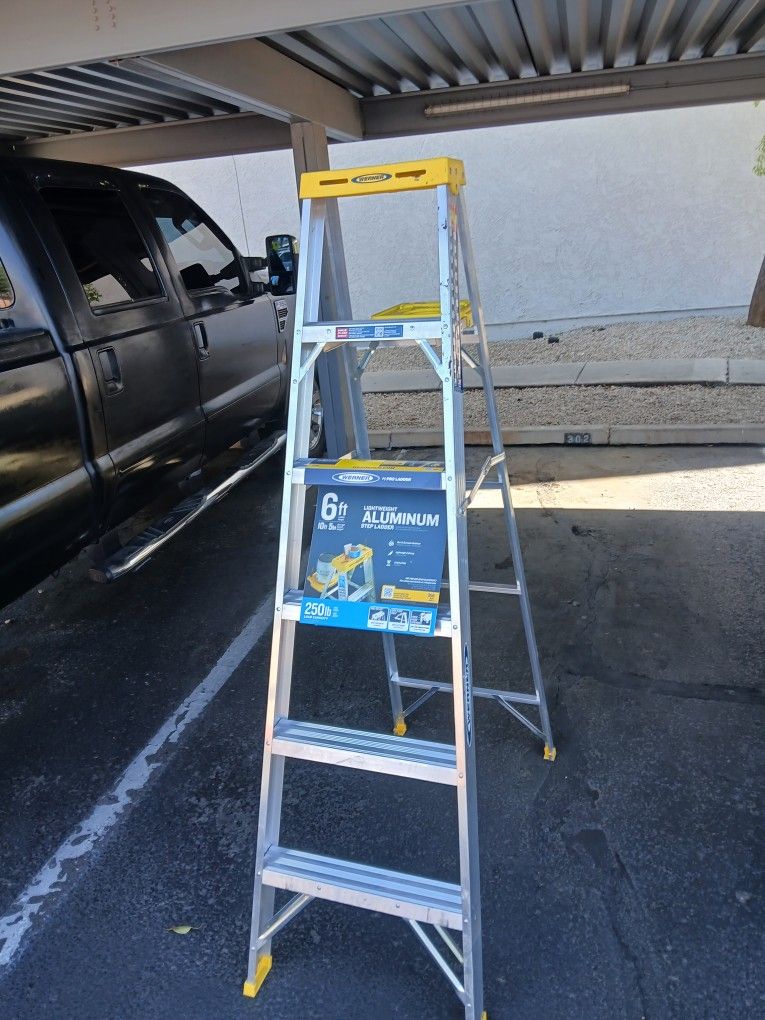 new 6 ft ladder