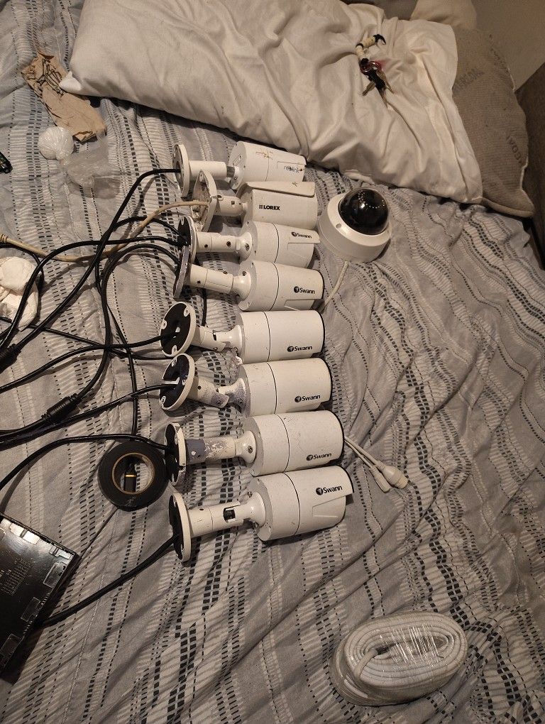 9 Nvc POE NETWORK CAMERAS