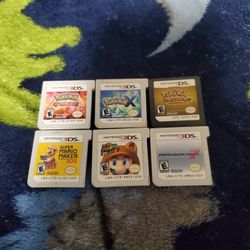 100% authentic ds and 3ds games 170$ For All Or Ask Individualy 