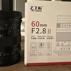 60mm F2.8 Mark II Macro  APS-C Sony E Mount Cameras