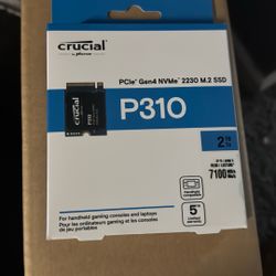 Crucial PCIe Gen4 NvMe 2230 M.2 SSD 2TB P310