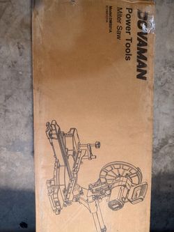 DOVAMAN 10-Inch Sliding Miter Saw, Multi-Material, 2-Speed, 15A