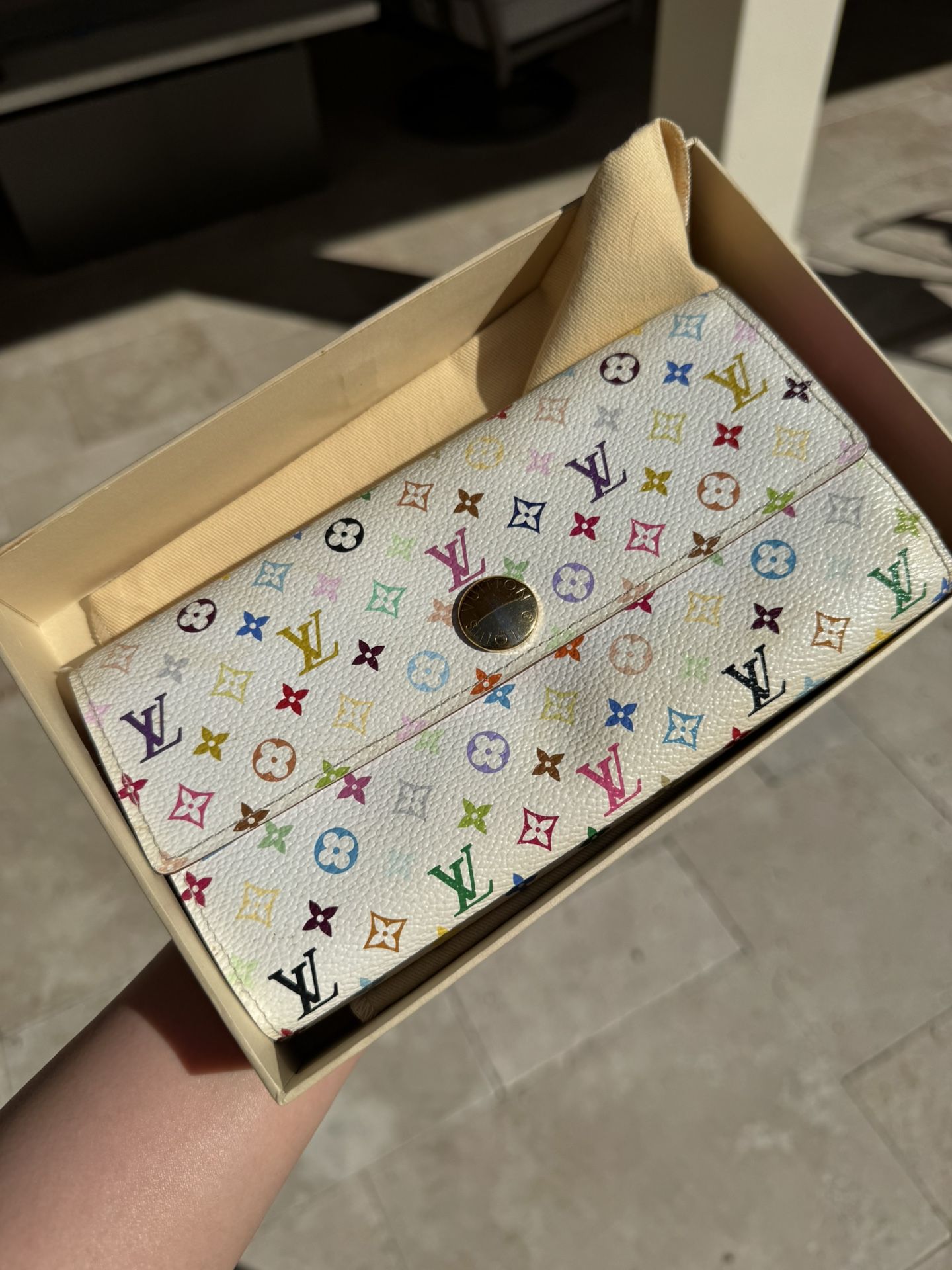 Takashi Murakami x Louis Vuitton Clutch Wallet
