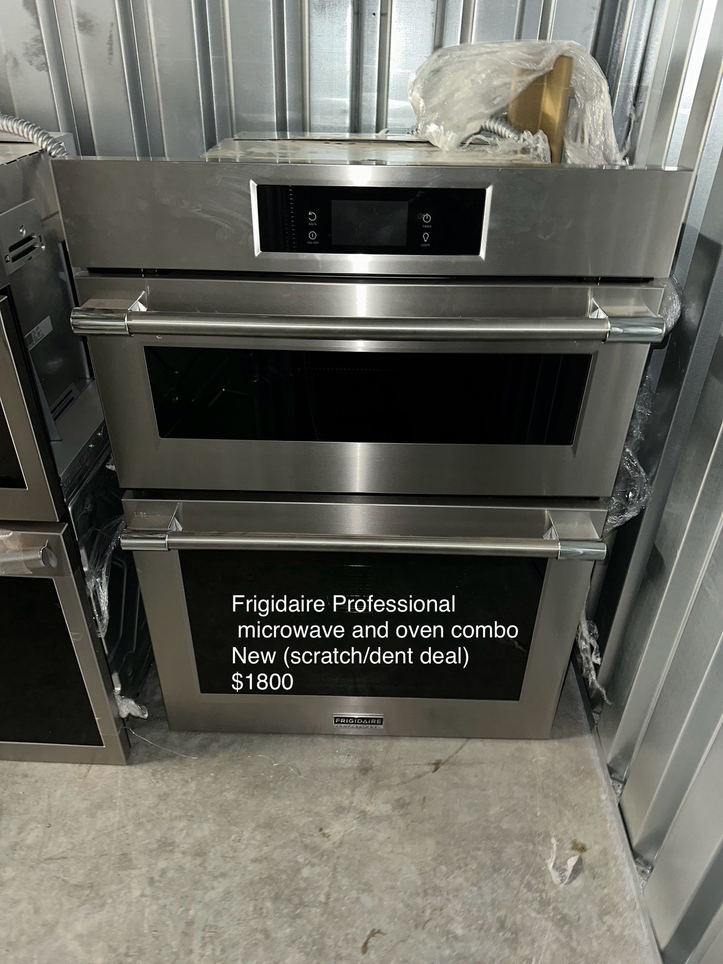 Frigidaire Professional Microwave And Oven Combo Unit