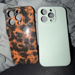2 iPhone 15 pro Phone Cases 