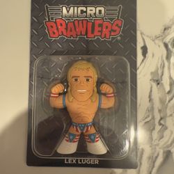 Lex Luger Micro Brawler Wcw WWE Wwf