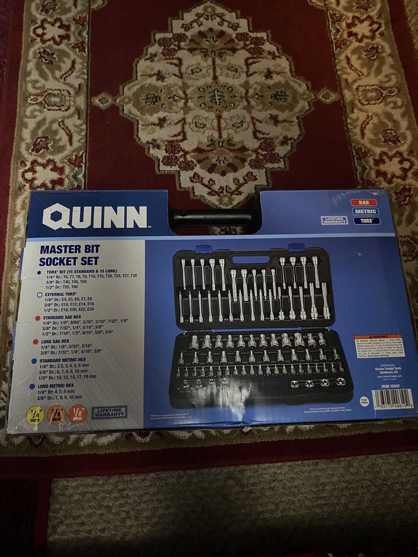 QUINN Master Bit Socket Set, 87-Piece
