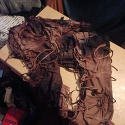 Sheer See Threw Pants With Matching Bottoms 