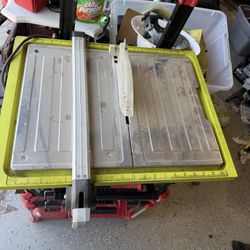 Ryobi Tile Saw Works Great