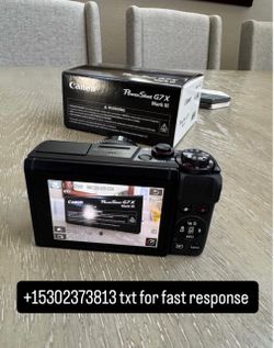 Canon G7X mark III powershot