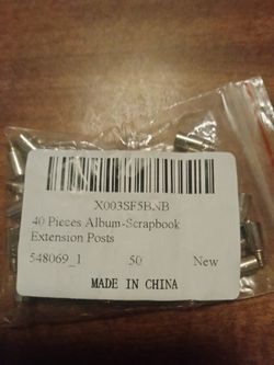 Scrapbook Extensions 40 Pc