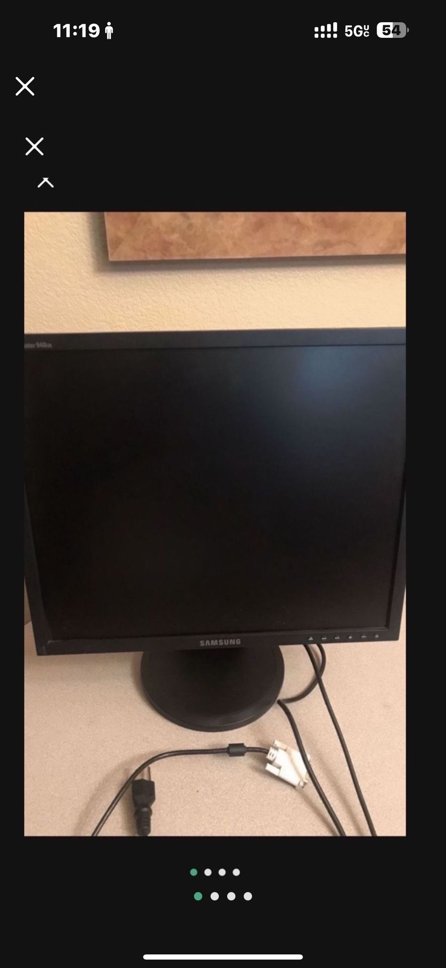 Computer Monitor Rotating 