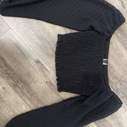 Black off The Shoulder Blouse Size small