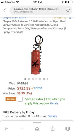 Commercial sprayer like new