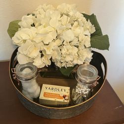 Bathroom Counter Tray Decor 
