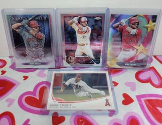 Mike Trout Baseball Cards Lot #2 